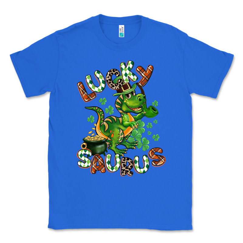 Lucky Saurus Classic Tee by CowGirlArtShop | Teevron