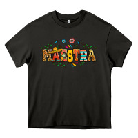 Asphalt spanish maestra teacher Heavy Core Tee - RanaPortraitStore