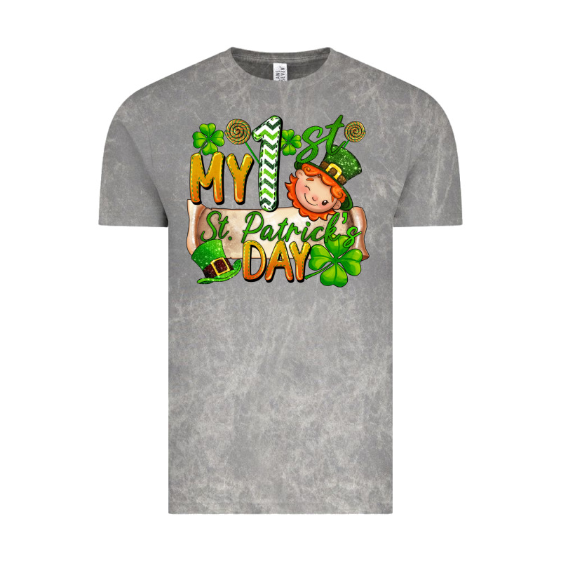 My 1'st St Patrick's Day Vintage Tee by FaDigitalArtStudio | Teevron