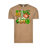 Vintage Coffee my 1'st st patrick's day Vintage Tee - FaDigitalArtStudio