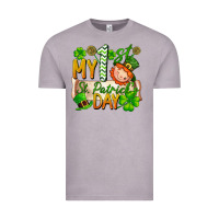 Vintage Zinc my 1'st st patrick's day Vintage Tee - FaDigitalArtStudio