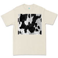 Bone Black White Cowhide Tumbler Premium Tee - CowCowDesign