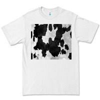 White Black White Cowhide Tumbler Premium Tee - CowCowDesign