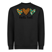 Black hello fall Heavyweight Sweatshirt - JahusDesignShop