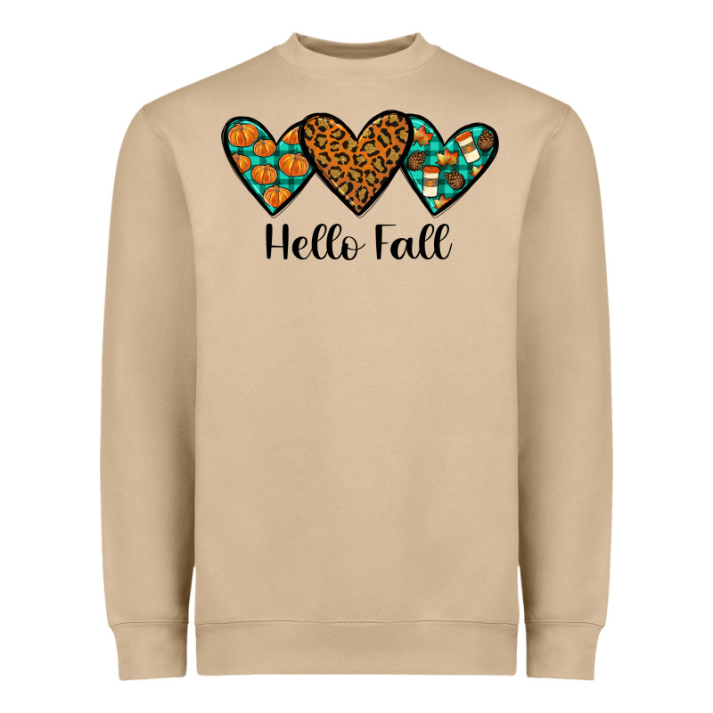 Hello Fall Heavyweight Sweatshirt by JahusDesignShop | Teevron