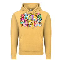 Vintage Mustard Easter Nurse Vintage Hoodie - CowhideDigitalArt