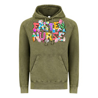 Vintage Olive Easter Nurse Vintage Hoodie - CowhideDigitalArt