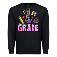 Black First Grade Premium Sweatshirt - RanaPortraitStore