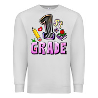 Dove Grey First Grade Premium Sweatshirt - RanaPortraitStore