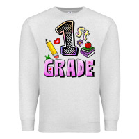 Oatmeal Heather First Grade Premium Sweatshirt - RanaPortraitStore