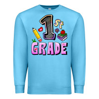 Ocean Blue First Grade Premium Sweatshirt - RanaPortraitStore