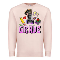 Pale Pink First Grade Premium Sweatshirt - RanaPortraitStore