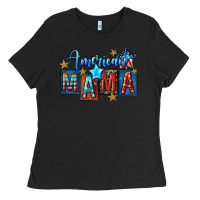 Black American mama Mother's Day Ladies Tee - FaDigitalArtStudio