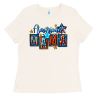 Bone American mama Mother's Day Ladies Tee - FaDigitalArtStudio