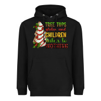 Black Tree tops glisten and children listen to nothing Heavyweight Hoodie - RanaPortraitStore