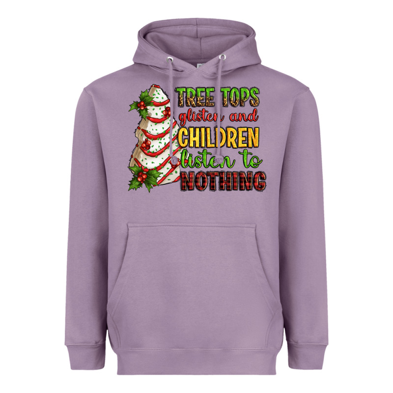 Tree Tops Glisten And Children Listen To Nothing Heavyweight Hoodie by RanaPortraitStore | Teevron