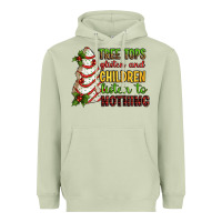 Matcha Tree tops glisten and children listen to nothing Heavyweight Hoodie - RanaPortraitStore