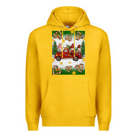 Lemon christmas gnomes truck Premium Hoodie - Artiststas