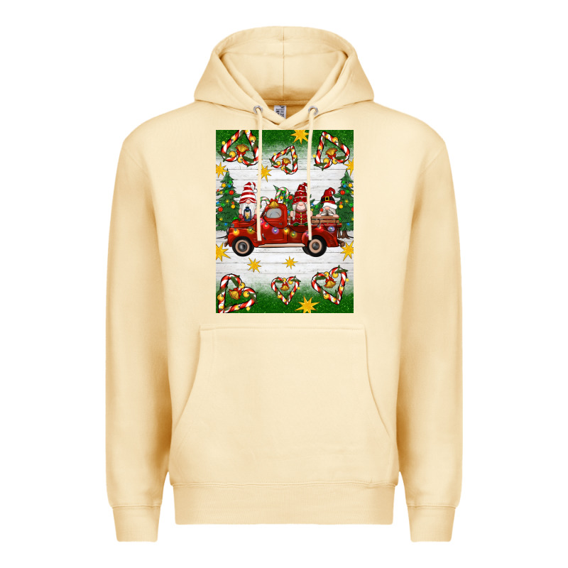 Christmas Gnomes Truck Premium Hoodie by Artiststas | Teevron