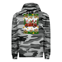 Slate Camo christmas gnomes truck Premium Hoodie - Artiststas