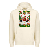 Tofu christmas gnomes truck Premium Hoodie - Artiststas