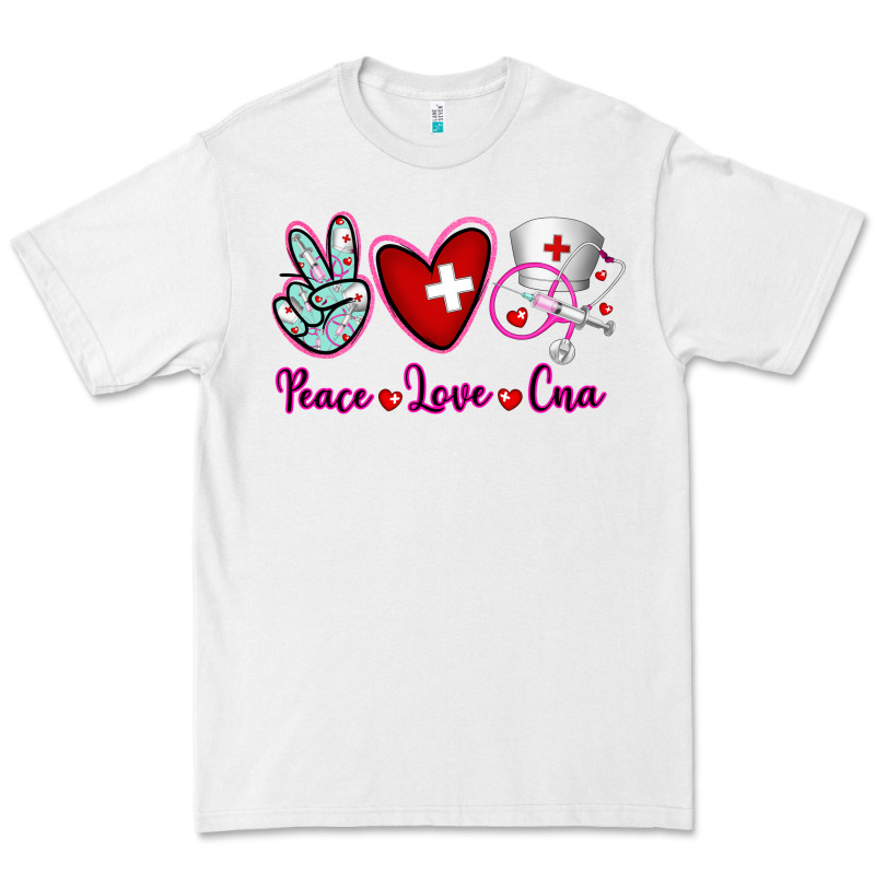 Peace Love Cna Premium Tee by RanaPortraitStore | Teevron