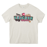 Teacher Mom Heavy Core Tee | Teevron
