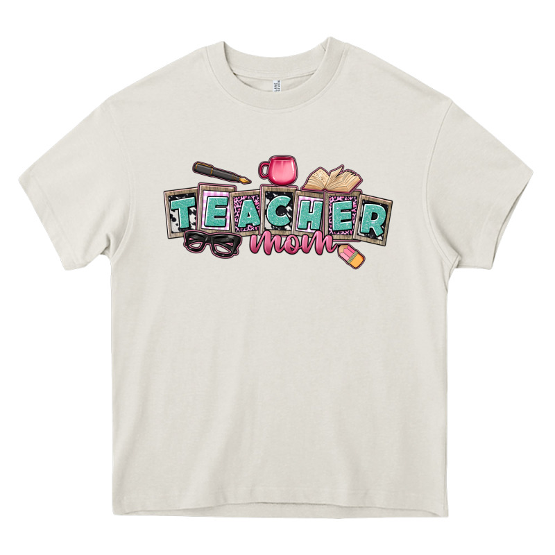 Teacher Mom Heavy Core Tee by CowGirlArtShop | Teevron