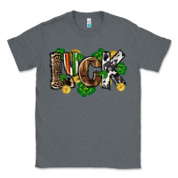 Charcoal Heather Western luck St. Patrick's Day Classic Tee - CowGirlArtShop