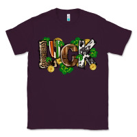 Plum Western luck St. Patrick's Day Classic Tee - CowGirlArtShop