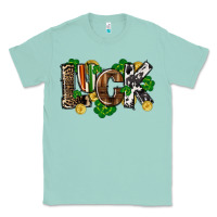 Seafoam Western luck St. Patrick's Day Classic Tee - CowGirlArtShop