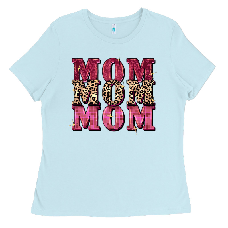 Mom Mom Mom Mother's Day Ladies Tee by FaDigitalArtStudio | Teevron