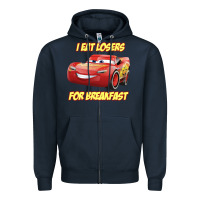 Navy movie cartoon cars Zipper Hoodie - DesigneFamous