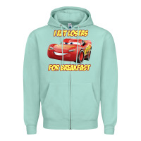 Seafoam movie cartoon cars Zipper Hoodie - DesigneFamous