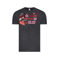 Vintage Black sloth why fall in love when you can fall asleep Vintage Tee - FaDigitalArtStudio