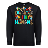 Black Educator of tiny humans Premium Sweatshirt - RanaPortraitStore
