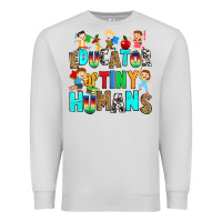 Dove Grey Educator of tiny humans Premium Sweatshirt - RanaPortraitStore