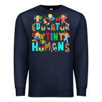 Navy Educator of tiny humans Premium Sweatshirt - RanaPortraitStore
