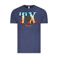 Vintage Denim texas cactus Vintage Tee - RanaPortraitStore