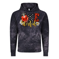Cloud Black onederful wonderful ladybug Vintage Hoodie - LillyAllenDesigns