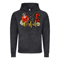 Vintage Black onederful wonderful ladybug Vintage Hoodie - LillyAllenDesigns