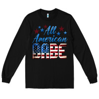 Black All American Babe Long Sleeve Tee - LillyAllenDesigns