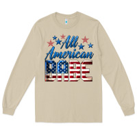 Mushroom All American Babe Long Sleeve Tee - LillyAllenDesigns