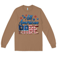 Toasted Coconut All American Babe Long Sleeve Tee - LillyAllenDesigns