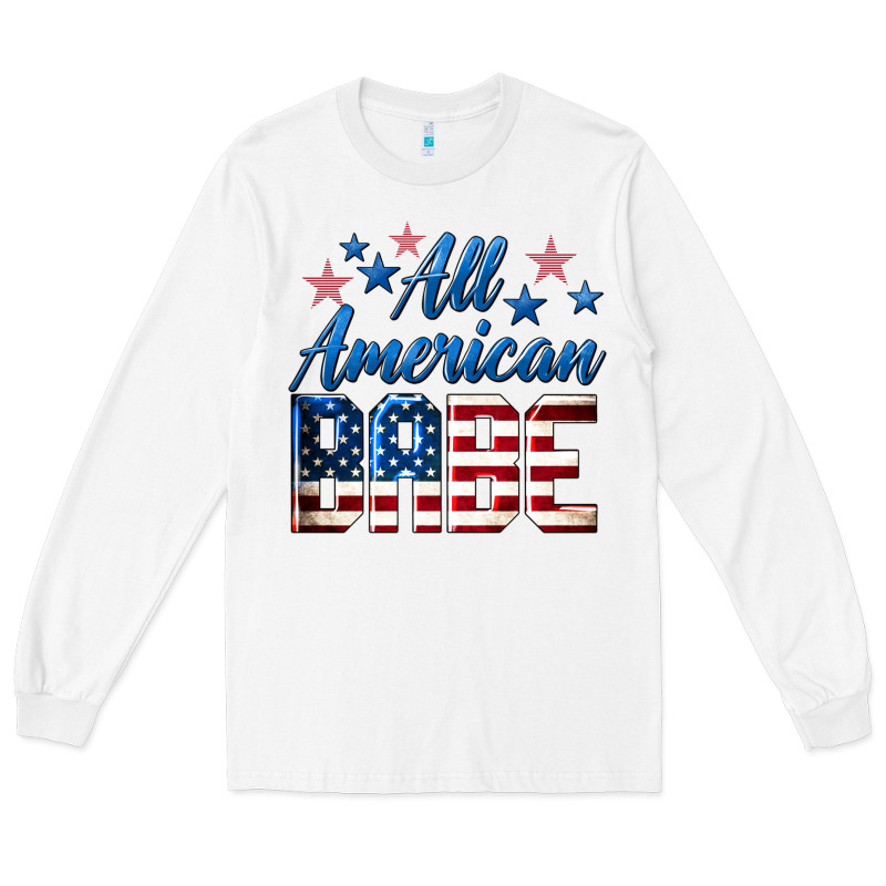 All American Babe Long Sleeve Tee by LillyAllenDesigns | Teevron