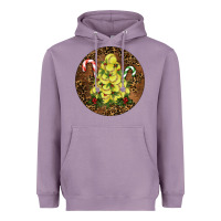 Lavender Softball Leopard  Christmas Heavyweight Hoodie - RanaPortraitStore