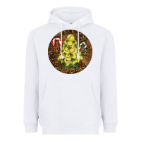 White Softball Leopard  Christmas Heavyweight Hoodie - RanaPortraitStore