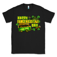 Black Camper Happy St. Patrick's Day Classic Tee - CowGirlArtShop