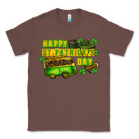 Chestnut Camper Happy St. Patrick's Day Classic Tee - CowGirlArtShop