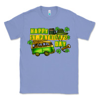 Colony Blue Camper Happy St. Patrick's Day Classic Tee - CowGirlArtShop